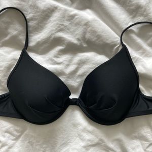 Black bikini top - never worn